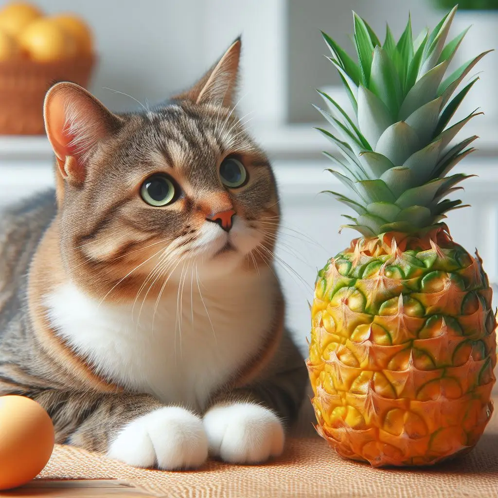 can cats eats pineapple